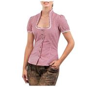 Générique Haut Traditionnel Dirndl pour Femme Deguisement Bavarois Complet XXXL Chemise Gothique Femme Dirndl Blouse Costume Oktoberfest Oversize Coton Haut Chinois Chemisier Blanc Manche Courte
