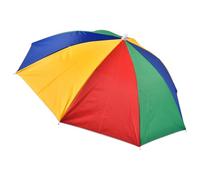 Générique Head Umbrella - Chapeau Parapluie De Pêche Mains Libres | Protection UV, Pare-soleil Contre La Pluie, Casquette De Parapluie Élastique Réglable Avec Mentonnière Pour Le Camping En Plein Air