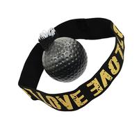 Générique Headband Ball Boxing - PU, 3.94x3.94x3.94in Kids Boxing Ball Reflex Trainer | Adjustable Punching for Reaction, Speed, Fight Skill Training, Fitness Exercise, Coordination for Home, Gym