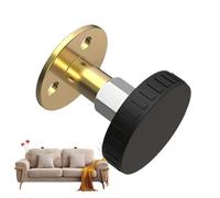 Générique Headboard Stoppers for Wall, Adjustable Threaded Wall Protector, Anti-Shake Furniture Support Tool, Noise-Reducing Solution to Your Kids, College Students, Guest Room Beds