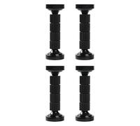 Générique Headboard Stoppers Wall, Adjustable Headboard Stabilizer Set of 4, Bedside Anti-Shake Tool, Fixed Support Rods with Shock Absorber, Strong Adhesion for Barrier and Sofas, 1.57in
