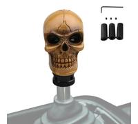 Générique Headbone Gear Shift Knob, Automatic Skeleton Handle, Resin Horror Decor, Easy Installation, Unique Gothic Style, Perfect for Vehicle Interior Sedan Truck Minivan Taxi Travel Road Trips