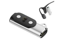 Générique Headphone Charging Adapter - Magnetic Connector Replacement for Fast Transfer | Durable Alloy Interface with Secure Fit, Compact Charger Accessory for Commuting Travel