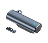 Générique Headphone Charging Adapter - Magnetic Connector Replacement for Fast Transfer | Durable Alloy Interface with Secure Fit, Compact Charger Accessory for Commuting Travel