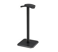 Générique Headphone Desk Stand, Headset Display Rack, Desktop Storage Holder: Aluminum Alloy + ABS Tabletop Earphone Mount with Support Bar for Study Room, Office Desk, Setup, and Living Room