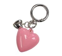 Générique Heart Key Chain - Cute Matching Pendant Key Holder, Couple Bag Charm Accessory Set, Decorative Purse Backpack Keychain for Women Men | Gift Travel Fashion Style Everyday Carry Decoration