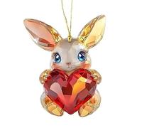 Générique Heart Keychain Charms - Valentine’s Day Accessories for Kids and Couples | Cute 2D Animal Ornaments with Colourful Designs, Easy Attachment & Collectible Style for Backpack, Purse, Keyring