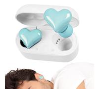 Générique Heart Shaped Wireless Earbuds, Stereo Sound Earphones with LED Touch Control, Waterproof Noise Canceling Design for Women, Girls, Valentine’s Day, Fitness, Running, Daily Music