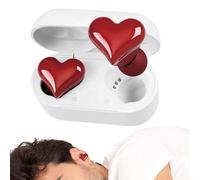 Générique Heart Shaped Wireless Earbuds, Stereo Sound Earphones with LED Touch Control, Waterproof Noise Canceling Design for Women, Girls, Valentine’s Day, Fitness, Running, Daily Music