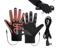 Générique Heated Gloves - for Men USB Powered Electric Warmer | | 3 Modes Adjustable Heated Gloves Women 23.5*10CM For Adults Outdoor Winter Cold Weather Riding Hiking Climbing