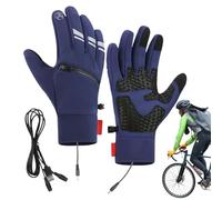 Générique Heated Gloves - USB Snow Gloves | Touchscreen Warmer Handwear for Waterproof Protection, Winter Mittens for Hands, Handwear Gear for Protection, Gear Glove with Heat Settings