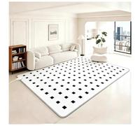 Générique Heated Household Multi-Scene Graphene Mat,50x30cm Tapis Sol Chauffant Intérieur, Montée en Température Constante,Température Réglable,Matériau PVC Durable,Combat Sol Glacé Hiver