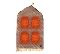 Générique Heated Prayer Mat, Comfortable Skin-Friendly Underlay, Festive Prayer Mat Electric Heating Mats for Praying | for Workout Yoga Meditation Car Seat Sofa Tent Seniors Adults Men Women