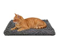Générique Heating Pet Bed, Plush Dog Bed, Non-Slip Washable Hamster Bedding for Hamster and Kittens, Sturdy House for Plush Material, Pet Shelter with Self Heating, Animal Accessory for Sofa Crates