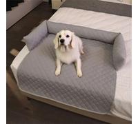 Générique Heatrelief Cooling Dog Bed,Waterproof Non Slip Dog Bed Cover Pet Blanket,Durable Machine Washable Cool Pad for Small to Large Pets Keeps Your Pet,Comfortable and Safe on Hot Days (Gray, M)