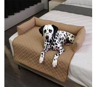 Générique Heatrelief Cooling Dog Bed,Waterproof Non Slip Dog Bed Cover Pet Blanket,Durable Machine Washable Cool Pad for Small to Large Pets Keeps Your Pet,Comfortable and Safe on Hot Days (Brown, M)
