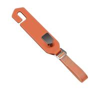 Générique Heavy Duty Car Headrest Hook - Pu Leather Seat Hanger | Zinc Alloy Iron Build, Space Saving Storage Holder for Handbag, Coat, Umbrella, Suitable for Truck, Road, Trip Travel