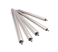 Générique Heavy Duty Conveyor Roller Replacement - High Speed 1/1.5/2/2.4 inch Diameter, 38MM Dia, 11.8"/300MM Length, Easy Spring Press-in Installation, Durable Bearing Rollers