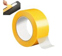 Générique Heavy Duty Double Sided Tape | Clear Waterproof Removable 1.97inx16.4ft Super Sticky For Wall Carpet Rug Office School Kitchen Bathroom Photo Frames