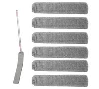 Générique Heavy Duty Duster Refills - 39cm Replacement Cloth | Microfiber & Plush Reusable Pads, Washable Dusting Mop Heads For Home Kitchen Sofa Floor Baseboard Wall Under Furniture Cleaner