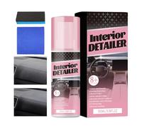 Générique Heavy Duty Interior Cleaner, All Purpose Shine Solution, 100ml Upholstery Detailing Fluid, Deep Cleaning Restoration Spray, Cleaner with Gloss Finish Design, Auto Care for SUV Truck
