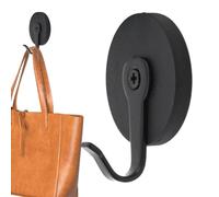 Générique Heavy Duty Magnetic Hook - Strong Magnets With Hooks | Reusable Traceless Magnet Hook | Door Hooks For Garlands Signs Wreaths, Bag Purse Keychain Holder For Wall, Home, Office