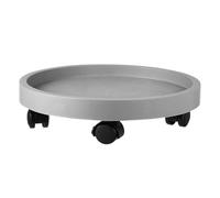 Générique Heavy-Duty Plant Trolley - Plant Round Coaster Base Tray with Casters | Rolling Plants Stands with Wheels | Heavy Duty Plants Dollies Weight Capacity Moving Trays for Indoor Display Garden