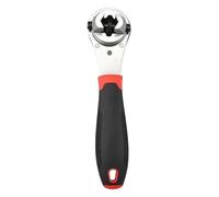 Générique Heavy-Duty Ratchet Wrench, Long Adjustable Carbon Steel Tool, 7.87x1.77x2.17 inches, Multi-Size Hand Spanner, Industrial Maintenance Gear, for Screw Fastening Indoor Outdoor Utility Wrench