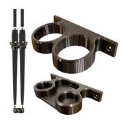 Générique Heavy Duty Umbrella Holder, Wall Mounted RV Holder, Rainwater Tray Umbrella Stand with Stable Build, Umbrellas Organizer with Space Saving Design, Umbrellas Storage for Offices and Bedroom