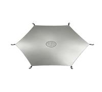 Générique Heavy-Duty Waterproof Trampoline Sun Shade, Professional-Grade Sunblock Cloth Engineered for Maximum UV and Shelter, Durable High-Density Material Effectively Jumpers from Harsh Sun