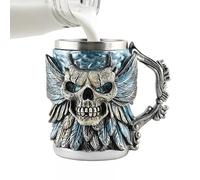 Générique Heavy Mug - Skull Drinking Cup | 17 Oz Drinkware Water Container Decoration For Thanksgiving | Reusable Beers Road Trip Daily Restaurants Friends Christmas Home Birthday