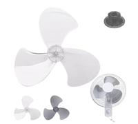 Générique Hélice De Ventilateur 40 Cm, Pales De Rechange Universelles À 3 Pales Avec Cache-Écrou, Accessoire Pour Ventilateur Sur Pied De Table Ou Mural, Chambre Bureau