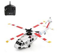 Générique Hélicoptère RC K270 UH-60L, 2,4G 4CH Classe 170, hélicoptère Militaire à 4 rotors sans Rotor de stabilisation avec Altitude barométrique (Version RTF avec Flux Optique),3 Batteries