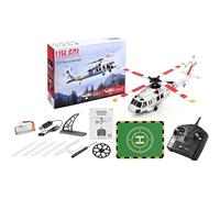 Générique Hélicoptère RC K270 UH-60L, Classe 170 2,4G 4CH 4-Rotor sans Palonnier avec Hélice, Hélicoptère Télécommandé avec Positionnement par Flux Optique/Altitude Barométrique - RTF,1 Battery