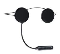 Générique Helmet Headset, Motorcycle Headphone, Smart Intercom Earbuds, Ultra-Thin 12mm Design, Music Control Auto Answering, Full-Face, Flip-Up, 3/4, Retro Helmets, for Outdoor Riding