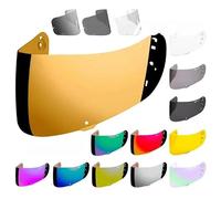 Générique Helmet Visor Motorcycle Full Face Helmet Visor Optics Shield For ICON For IC-04 For Airframe Pro For Airmada For Airform