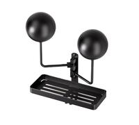 Générique Helmet Wall Mount, Heavy Duty Metal Helmet Holder, Garage Storage System Hooks, Space-Saving Display Solution for Riding Gear Motorcycle Shop Man Cave Bike Club Room