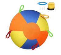 Générique Herding Ball for Dogs with Handle Tear-Resistant - S/M/L Small Dog Calming Ball Herding Toys for Aggressive Chewers Outdoor Yard Water Pool Play Exercise