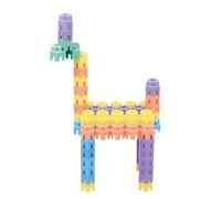 Générique Hexagon Stacking Blocks - 100-Piece ABS Educational Toy with Organizer Box | Multi-Color Shapes for 3+ Years, Creative Building & Assembly