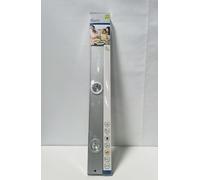 Générique Hi-Lite Bern - Réglette Spot 3x20W - Éclairage Halogène 2750K - IP20 - Blanc ou Aluminium - Idéal Cuisine, Plan de Travail, Étagère - 77 cm