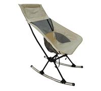Générique High Back Outdoor Leisure Rocker, Folding Camping Chair, Breathable Mesh Oxford Cloth Chair, Lightweight Portable Rocking Seat for Lawn, Camping, 89x45cm/35.04x17.72 inches