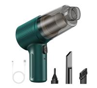Générique High Power Vacuum, Wireless Handheld Tool, Portable Strong Suction Cleaner Device, for Car Interior Home Office Small Spaces Dust Dirt Cleaning Travel Use Kit Tool 1200 mAh