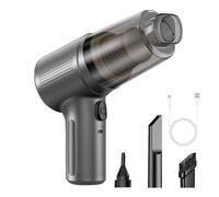 Générique High Power Vacuum, Wireless Handheld Tool, Portable Strong Suction Cleaner Device, for Car Interior Home Office Small Spaces Dust Dirt Cleaning Travel Use Kit Tool 1200 mAh