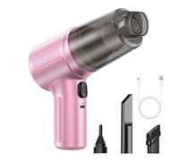 Générique High Power Vacuum, Wireless Handheld Tool, Portable Strong Suction Cleaner Device, for Car Interior Home Office Small Spaces Dust Dirt Cleaning Travel Use Kit Tool 1200 mAh
