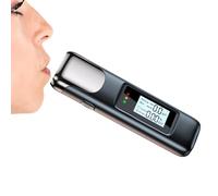 Générique High Precision Breathalyzer, Digital Alcohol Tester, USB Rechargeable Drinking Detector, Compact Design, Fast Response Ideal for Personal and Outdoor Use, 4.53x3.23x0.71 in