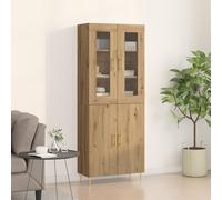 Générique Highboard Artisan Oak 69,5 x 34 x 180 cm Bois d'ingénierie,Buffets & bahuts,48.95KG-3334347