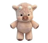 Générique Highland Cow Stuffed Animal Toy, Realistic Scottish Cow Plush Toy, Cute Farm Doll for Stress Relief and Affective Support, Christmas Birthday Presents for Kids and Adults