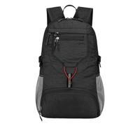 Générique Hiking Daypack, Waterproof Travel Backpack, Compact Foldable Bag, Reflective Stripe Design, for Outdoor Sports Cycling Biking, 11.42x5.51x17.32 Inches