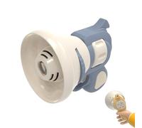 Générique Hilarious Costume Projector & Voice Changer Speaker, Prank Voice Props Can Record Audio, Transformation Projector Speaker, Handheld Projector Bag Charm, Noisy Toys for Boys and Girls (Blue)