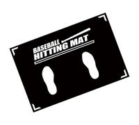 Générique Hitting Mat, Non Slip Baseball Practice Turf, 90x60cm Size Training Pad with Shock Absorption, Rubber Backing, Batting Equipment with Style, Sports Training for Outdoor Field